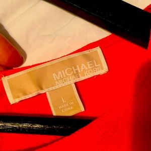 Michael Kors zip back blouse